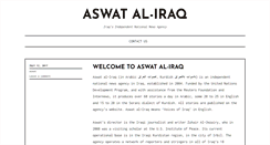 Desktop Screenshot of en.aswataliraq.info